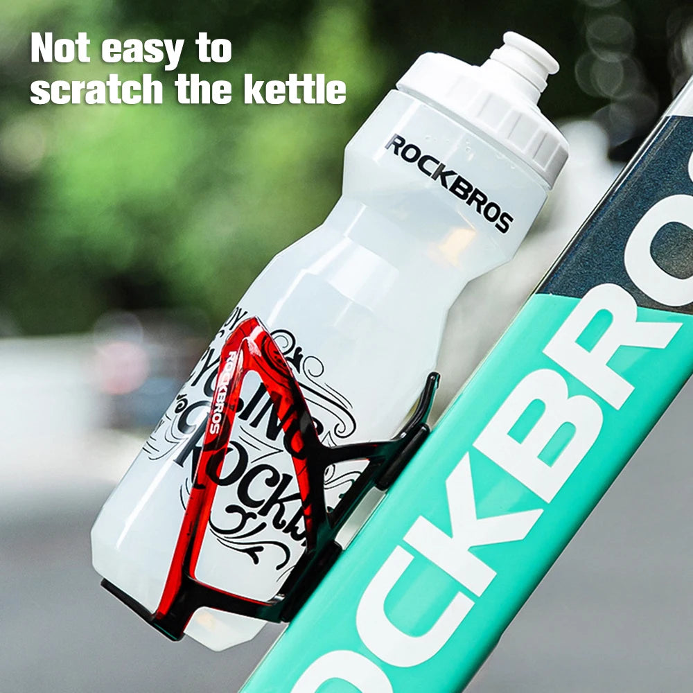 ROCKBROS Bicycle Bottle Holder Drink Rack Cycling Water Bottle Cage Thermo Bottle Fasteners MTB Kettle Bracket Riding Support