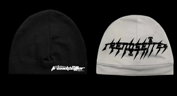 Y2K Aesthetic Fashion Simple Letters Embroidered Men Women Couples Hat Winter Outdoor Hip Hop Rock Streetwear Casual Warm Beanie