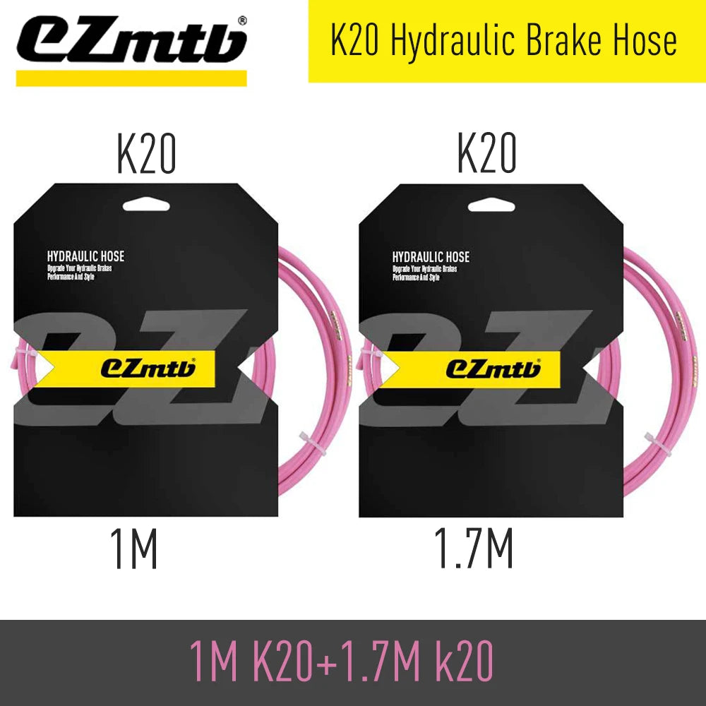 EZMTB Bicycle Hydraulic Disc Brake Cable 4-Layer Kevlar Housing Oil Tube Pipe for SHIMANO MAGURA SRAM AVID MTB Bike Brake Hose