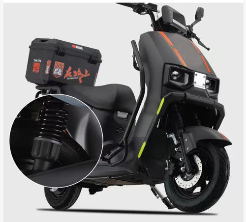 2000W High Performance Electric Motorcycle Pedal Type Long Battery Life Electric Scooter for Urban Commute Takeaway & Long Dista
