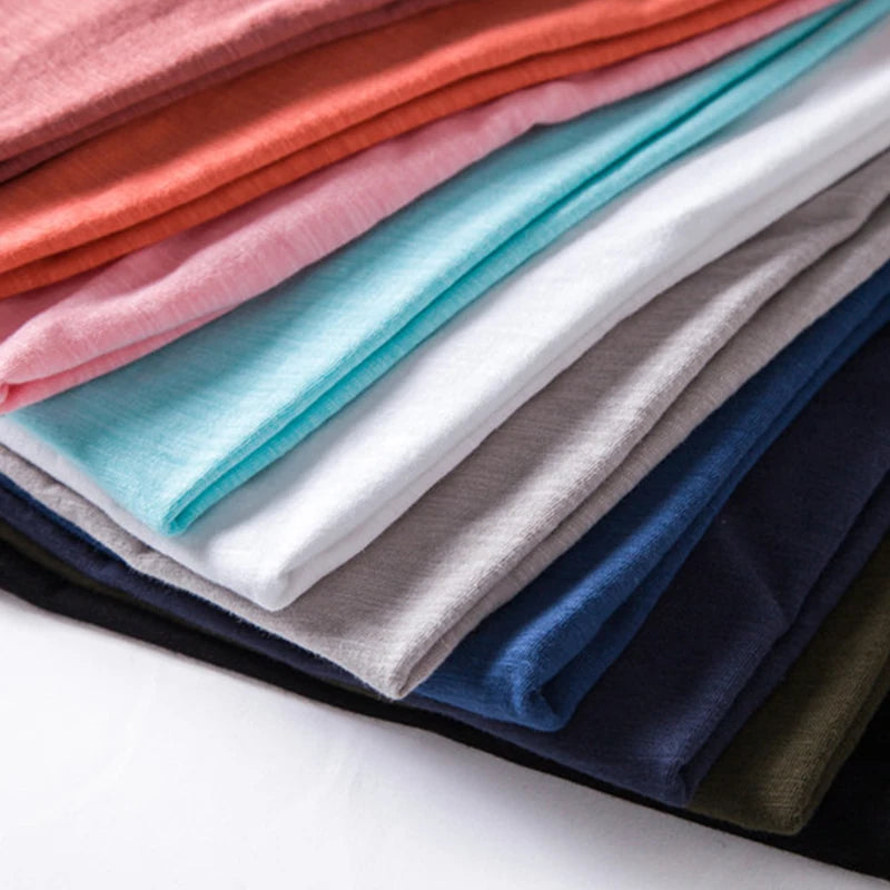 Men Fashion v-Neck t-Shirts Oversized Cotton t Shirt For Man Short Sleeve Top Tees Slim Casual Gym t Shirt Blouses Man Clothing