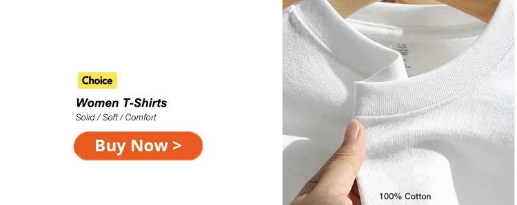 Summer Casual 100% Cotton Regular-Fit Women Crew Neck Basic White T-Shirts