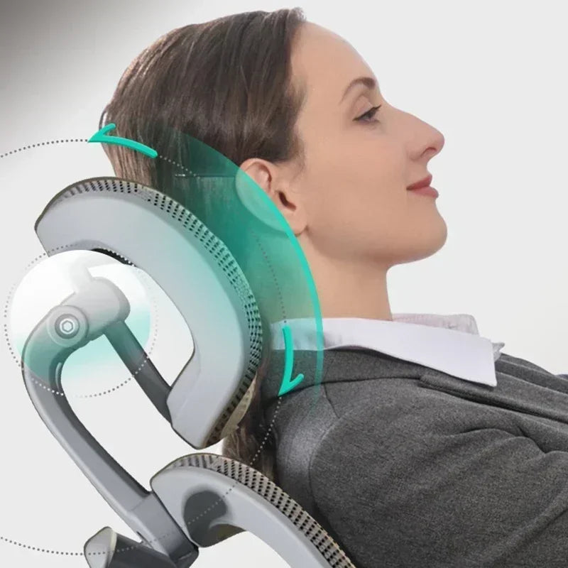 Ergonomic Chair, 3D Headrest, Armchair, Gaming Chair, Computer Lounge Chair, Relaxing Massage