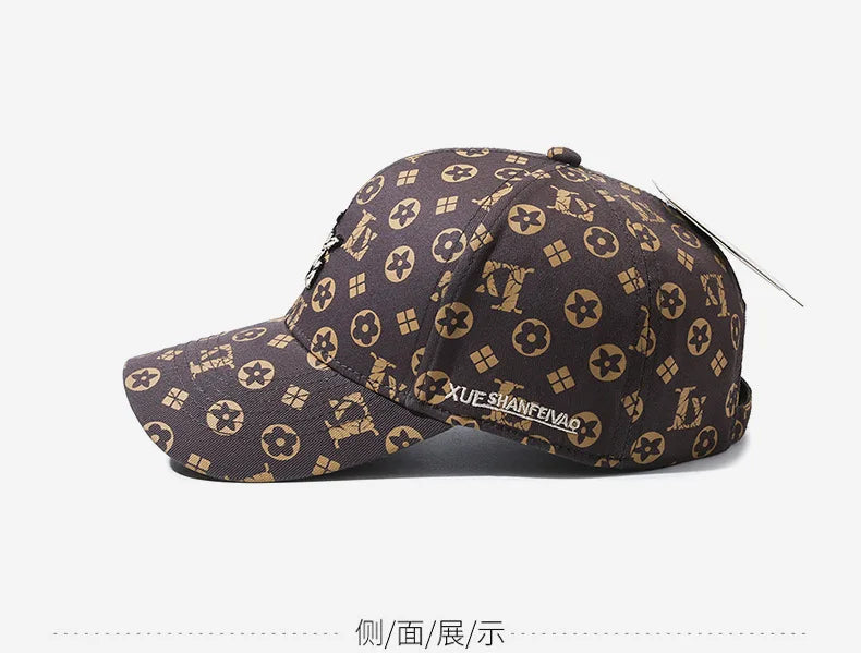 Hat Baseball Cap Embroidery Letter Baseball Cap Fashion Couple Shade Sunscreen Versatile