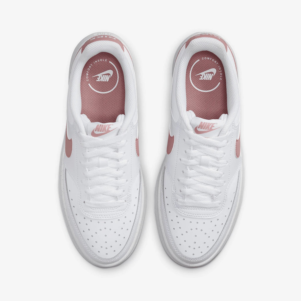 Nike Official Genuine Court Vision Alta Women's Thick-Sole Casual Sneakers DZ5394-102