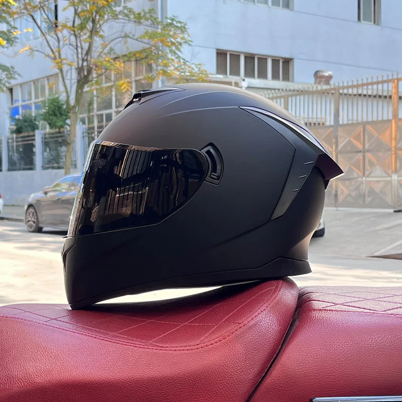 Motorcycle full Face Helmets for Men and Women Moto Racing helmet Adult safety helmet DOT certification