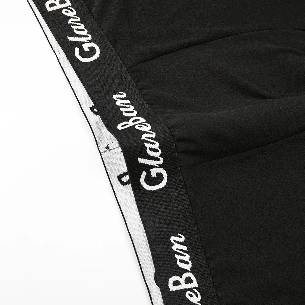 5 Pack Black Men's Mid-Length Boxer Briefs New Underwear Soft Breathable Stretch Comfort for Daily Wear