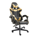 Luxury Adjustable Ergonomic Gaming Chair with Footrest Rotating Computer Chair for Esports PC Gamers Office Work High Back