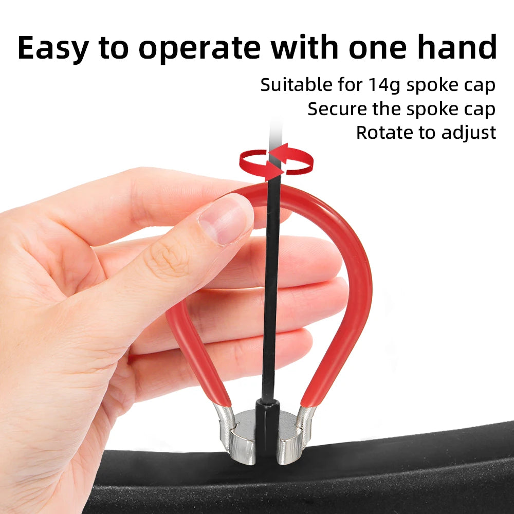 36pcs Bicycle Spoke Cap and 1pc Spoke Wrench Kit for 14G 2mm MTB Road Bike Spokes Wheel Nipples Cap Adjustment Wheel Rim Wrench