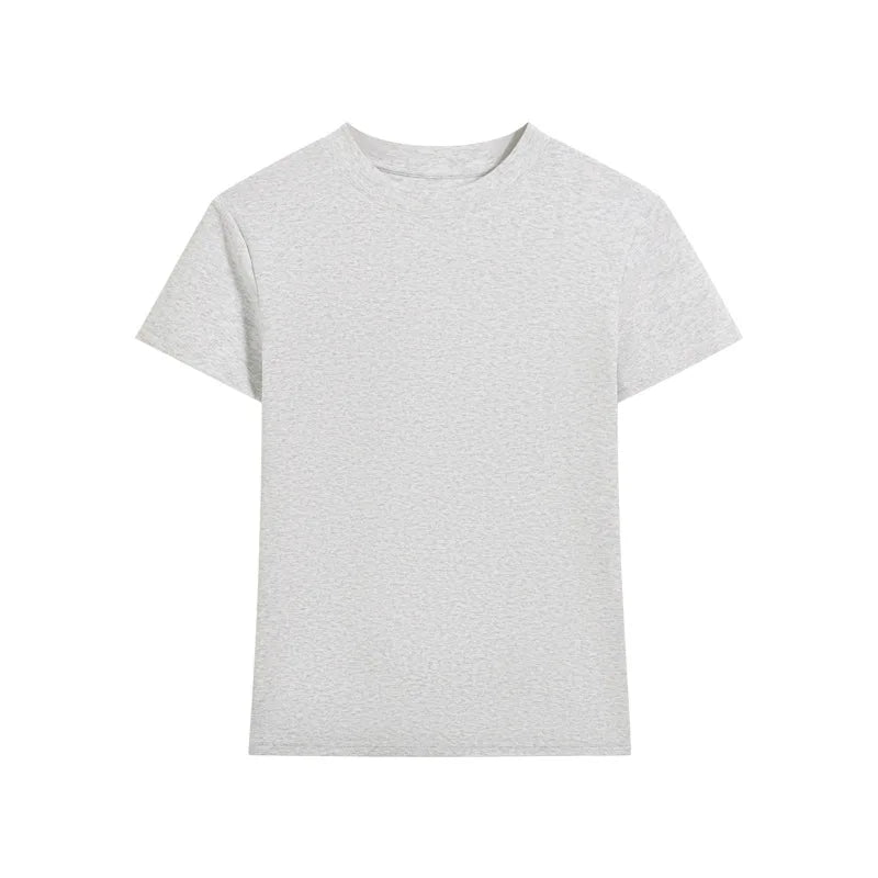 2025 Women's T-shirt Short Sleeve O-neck Cotton Loose Shirts for Women Korean Harajuku Streetwear Casual Spring Summer Top Tees