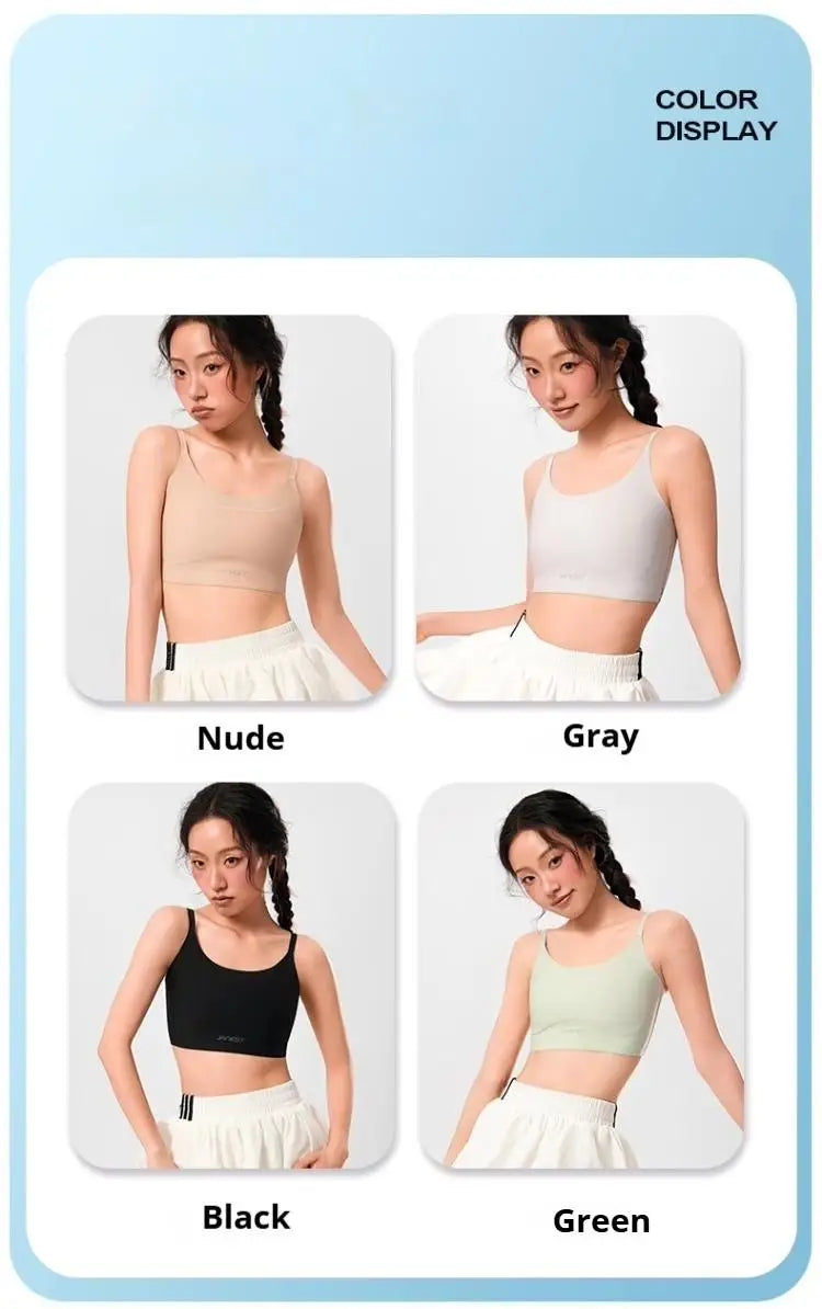 Women's Seamless Invisible Bra – Non Sheer Fabric, Bust Minimizer Style, Smooth Under Clothing
