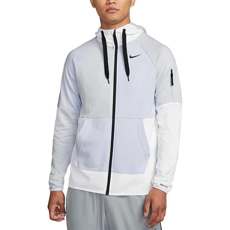 Nike genuine Autumn New Hooded Zipper Men's Sports Jacket DQ4788-085