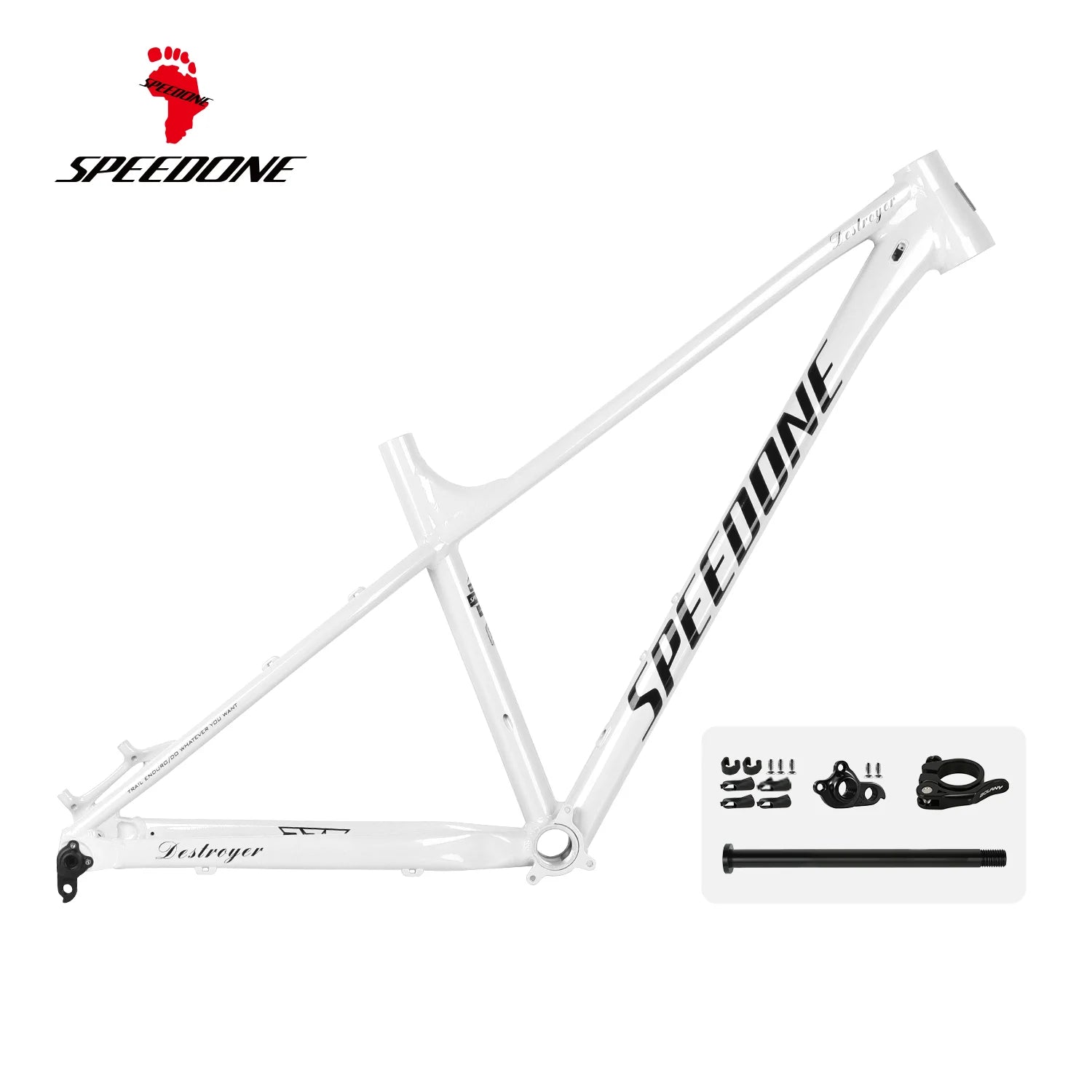 SPEEDONE 27.5/29inch Ultralight Aluminum AlloyBike Frame Mountain Bike Hardtail Frame Internal Routing 148x12mm Thru Axle