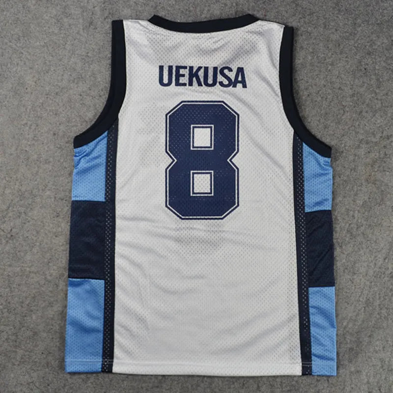 Anime Ryonan UOZUMI IKEGAMI KASHINO SENDOH UEKUSA FUKUDA Costume Basketball Jersey Cosplay Uniform Vest Singlet Shirt