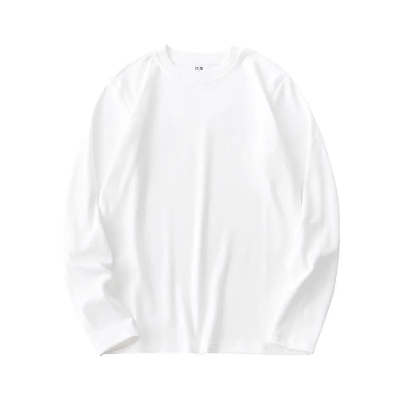 Autumn Winter Thick Fleece T-Shirt Men Half High-Collar T Shirt Long Sleeve Casual Tops Thermal Shirts Undershirt Man Clothing