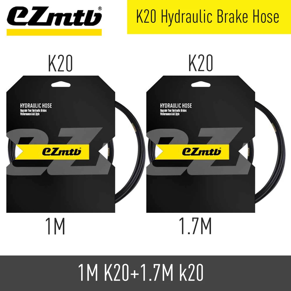 EZMTB Bicycle Hydraulic Disc Brake Cable 4-Layer Kevlar Housing Oil Tube Pipe for SHIMANO MAGURA SRAM AVID MTB Bike Brake Hose