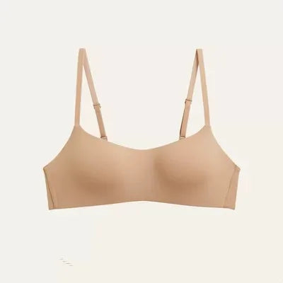 Thin One-piece Seamless Underwear Women's Small Breasts Gathered On The Collection Side Breasts No Steel Ring Breathable Bra