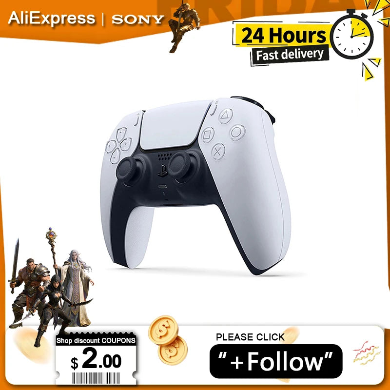 Sony PS5 Controller - Original DualSense Wireless Game Console Accessory for PlayStation 5