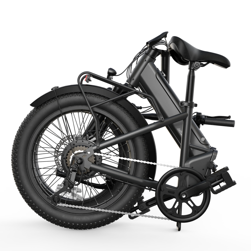 EU Stock F00B 20" Foldable Fat Tire Electric Bike: 36V 630W Rear Hub Motor Ebike