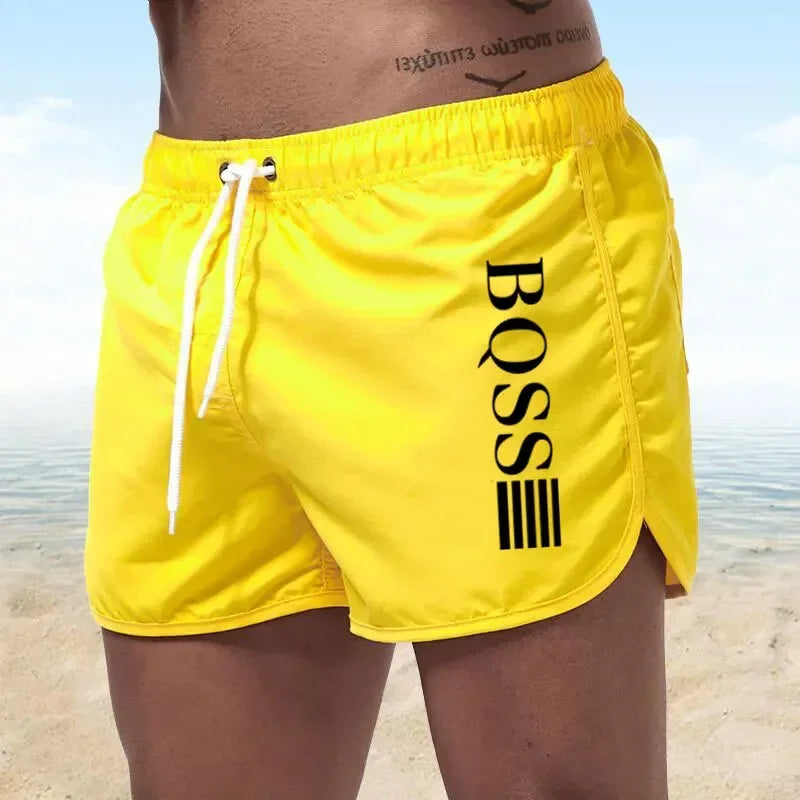 2026 Summer Quick-Dry Swim Pants, Breathable Mesh Quick-Dry Surf and Beach Pants, Men's Sport Pants, Elastic Waist Short Pants