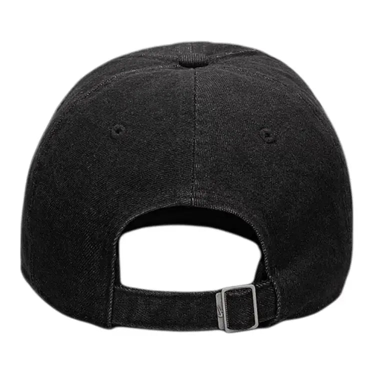 Nike Baseball Cap, Adjustable, Retro, Embroidered Logo Design, Baseball Cap, Unisex, Black, HF0383-010
