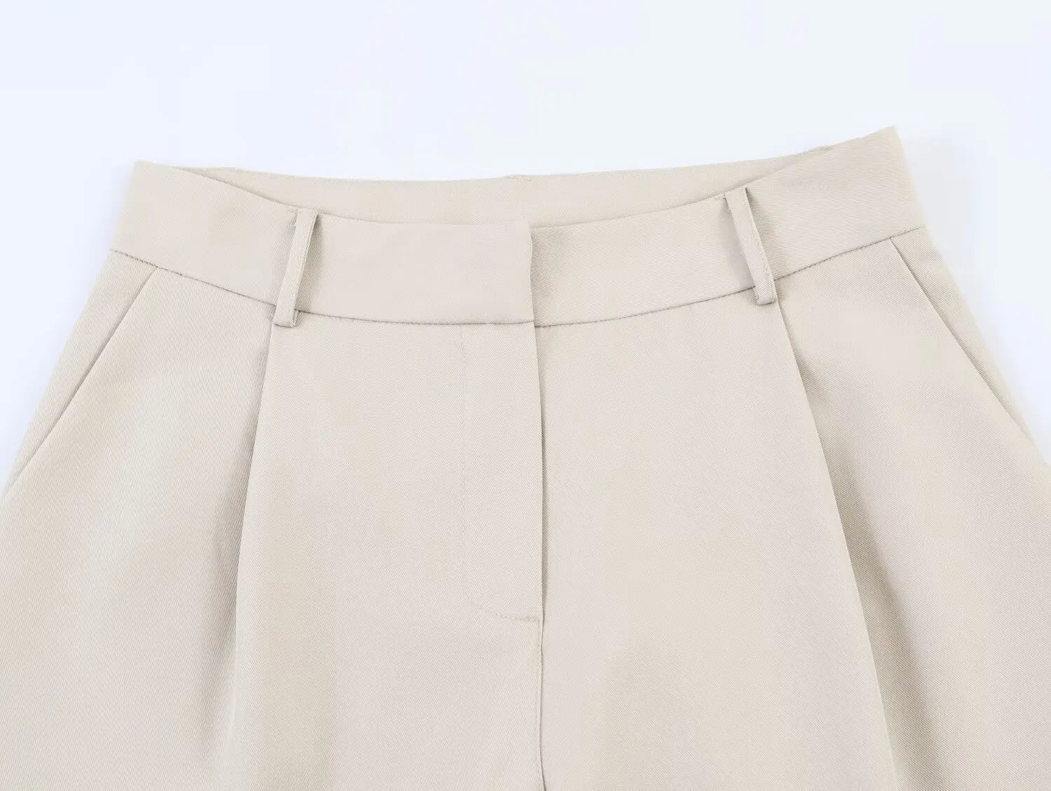 European and American style 2026 new double-button straight suit jacket with shoulder pads + pleated straight trousers suit
