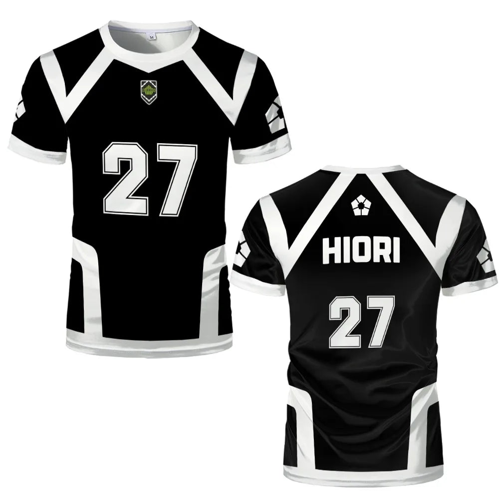 Japanese Anime Blue Lock Season 2 New Isagi Football Jersey T-shirts Cosplay Hyoma Chigiri Meguru Bachira Tees Children Clothes