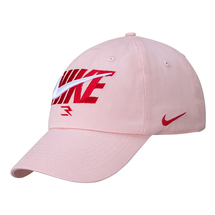 Nike 3Brand logo printed sports casual fashion trend cotton polyester fiber baseball cap for both men and women-N32543010GS-004