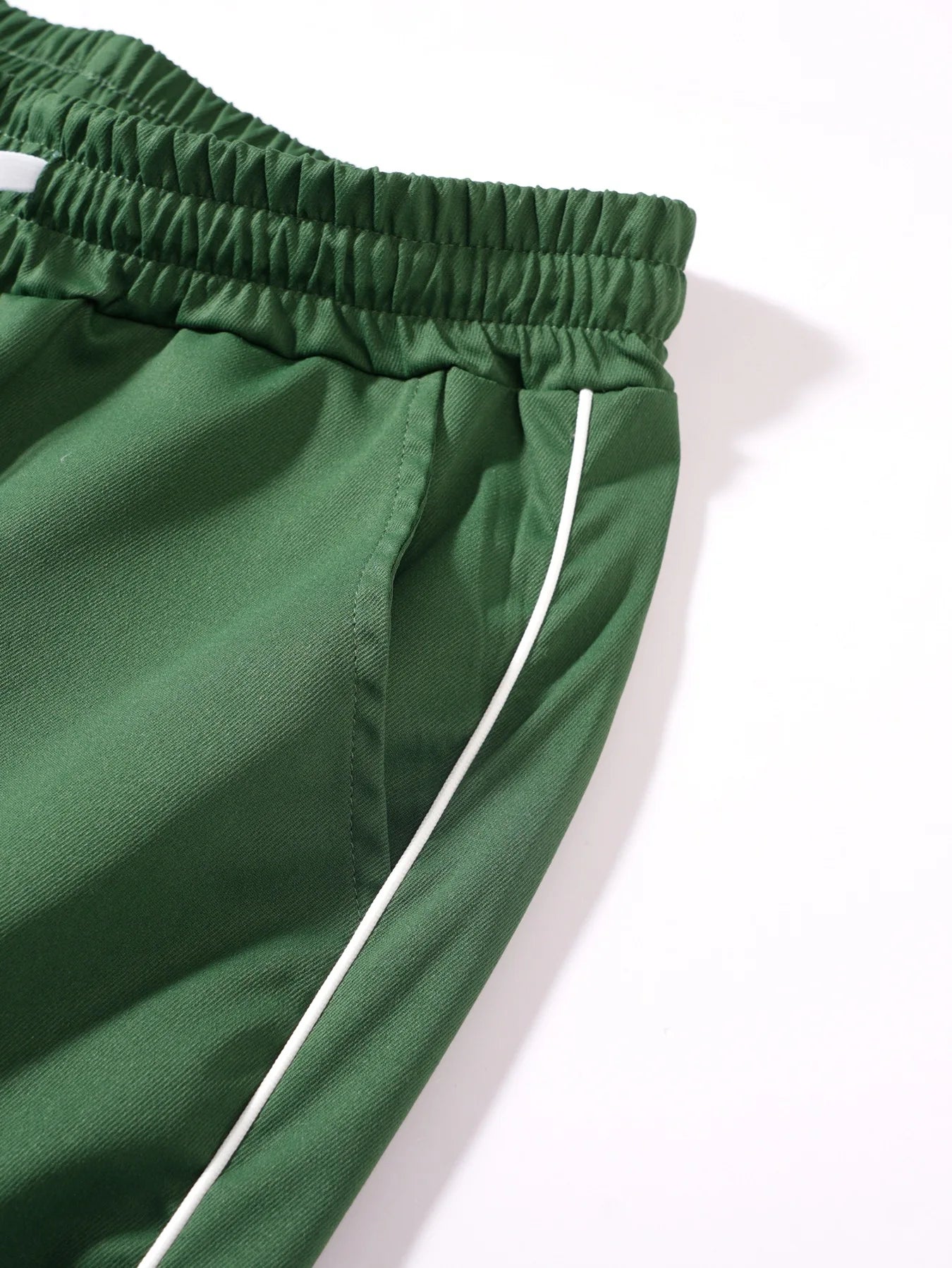 Retro Vintage Wide Leg Loose Pants Spring Summer Me High Elastic Waist Pocket Sporty Long Trousers LXDZ-KJ-CK029-WW