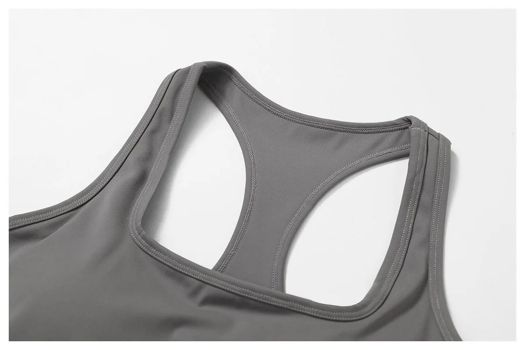 High Strength Gym Top Women Bra Training Running Yoga Bra Stretch Women Sports Underwear Push Up Fitness Workout Women Tank Tops