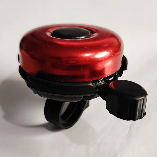 1pc Bicycle Bell Mountain Bike Rotating Horn Safe Riding Aluminum Alloy Handlebar Metal Ring Riding Accessories