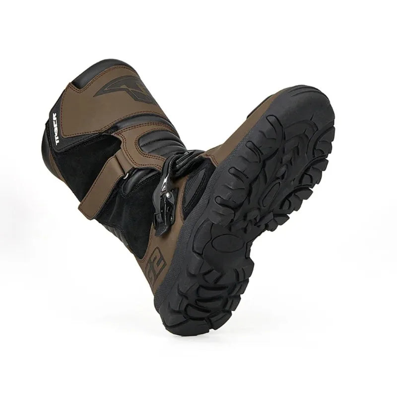 G2 Professional Outdoors Motocross Racing Long Boots Anti Slip Breathable Motos Shoes Men's Motorcycle Protective Boots