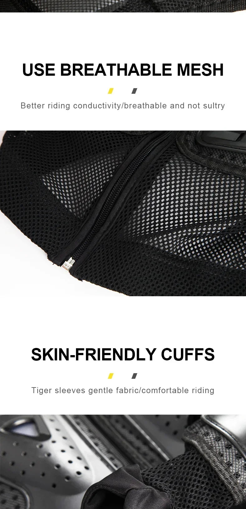 Sulaite Motorcycle Jacket Racing Riding Armor Protector ATV Motocross Body Protection Jackets Enduro Clothing Protective Gear