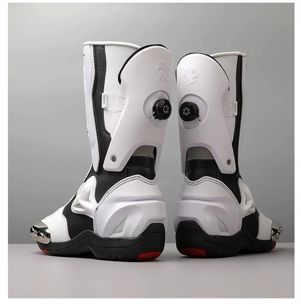 Motorcycle Boots Men Anti-slip Motorcyclist Shoes Adventure Touring Motocross MTB Dirt Bike Boots Motorcycle Accessories