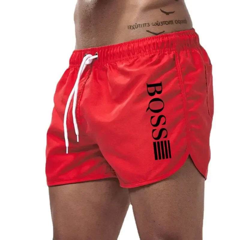 2026 Summer Quick-Dry Swim Pants, Breathable Mesh Quick-Dry Surf and Beach Pants, Men's Sport Pants, Elastic Waist Short Pants
