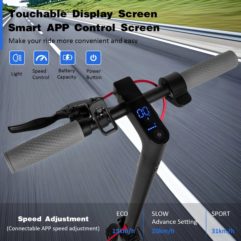 M365PRO/M365 X1 Electric Scooter 36V 10.5Ah 500W Motor 35KM Long Range 31KM/H 8.5Inch Solid Tires Foldable Smart APP EScooter