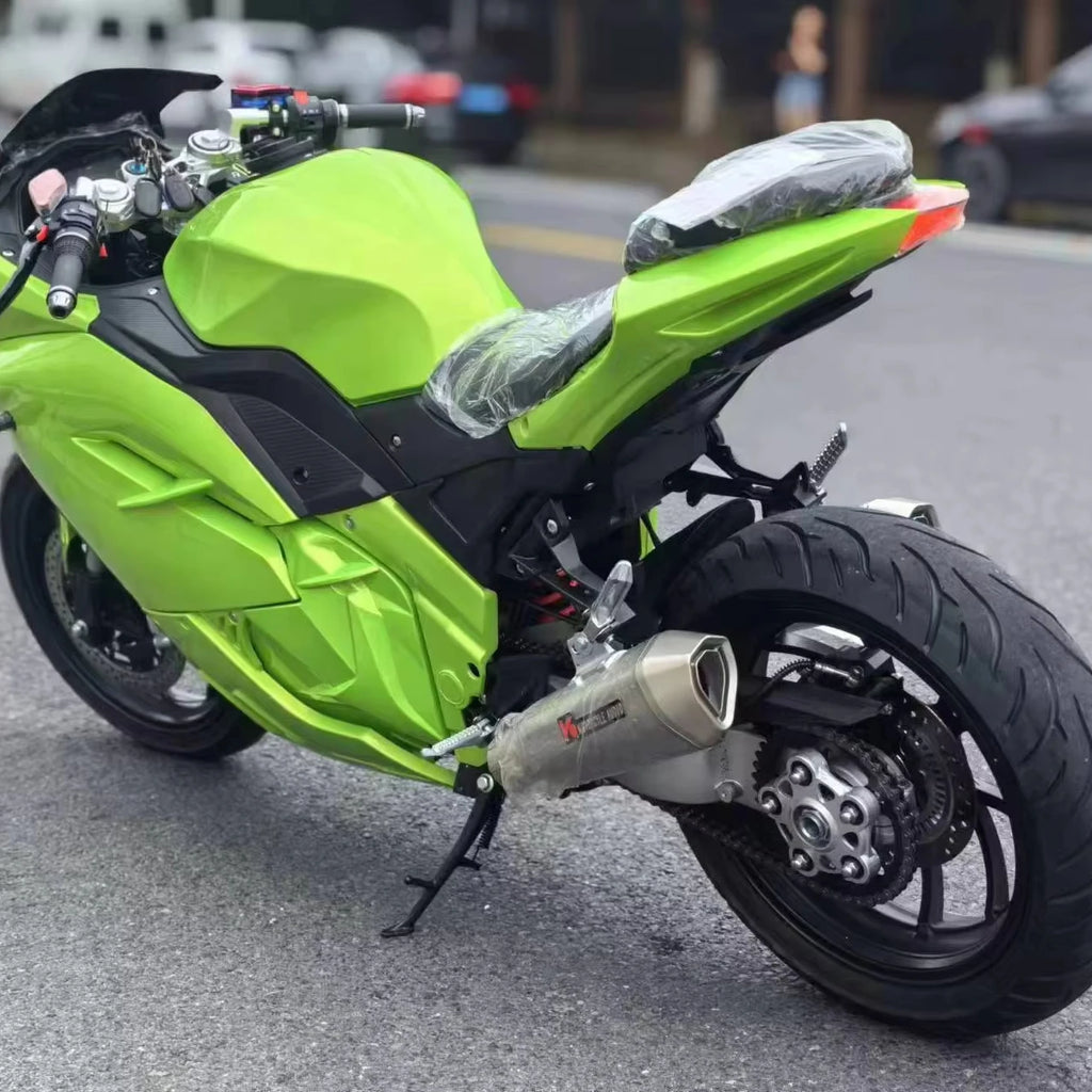 DKV4S 8000W High-Power Hub Motor Electric Racing Motorcycle 150km/h 72V Lithium Battery Middle Motor 150km/h Electric Racing