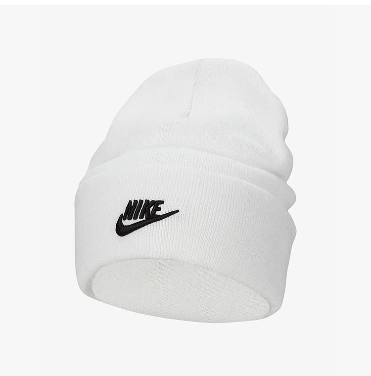 Nike genuine winter new men's and women's simple warm casual sports hat FB6528-121
