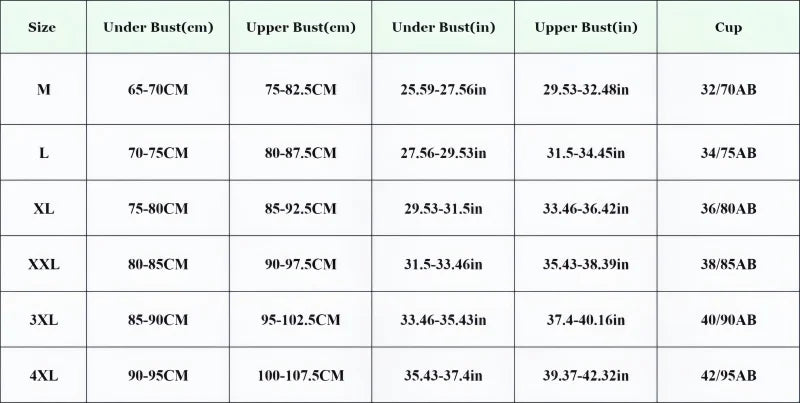 3Pcs/Set Women's Push-Up Bra Non-wire Lift Bra Seamless Underwear V-Neck Ribbed Bralette Plus Size Sexy Lingerie M-4XL Intimates