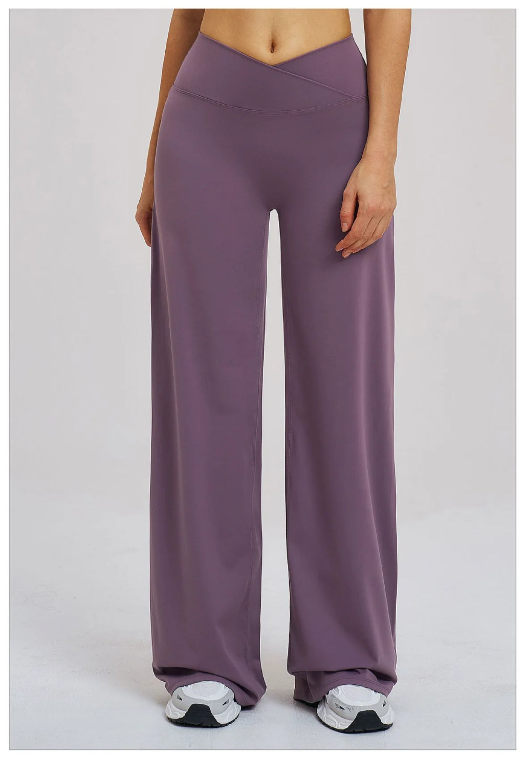Yoga Flared Pants Women Sexy High Waist Wide Leg Pants Gym Fitness Bell Bottom Trousers Sports Flared Pants Latin Dance Trousers