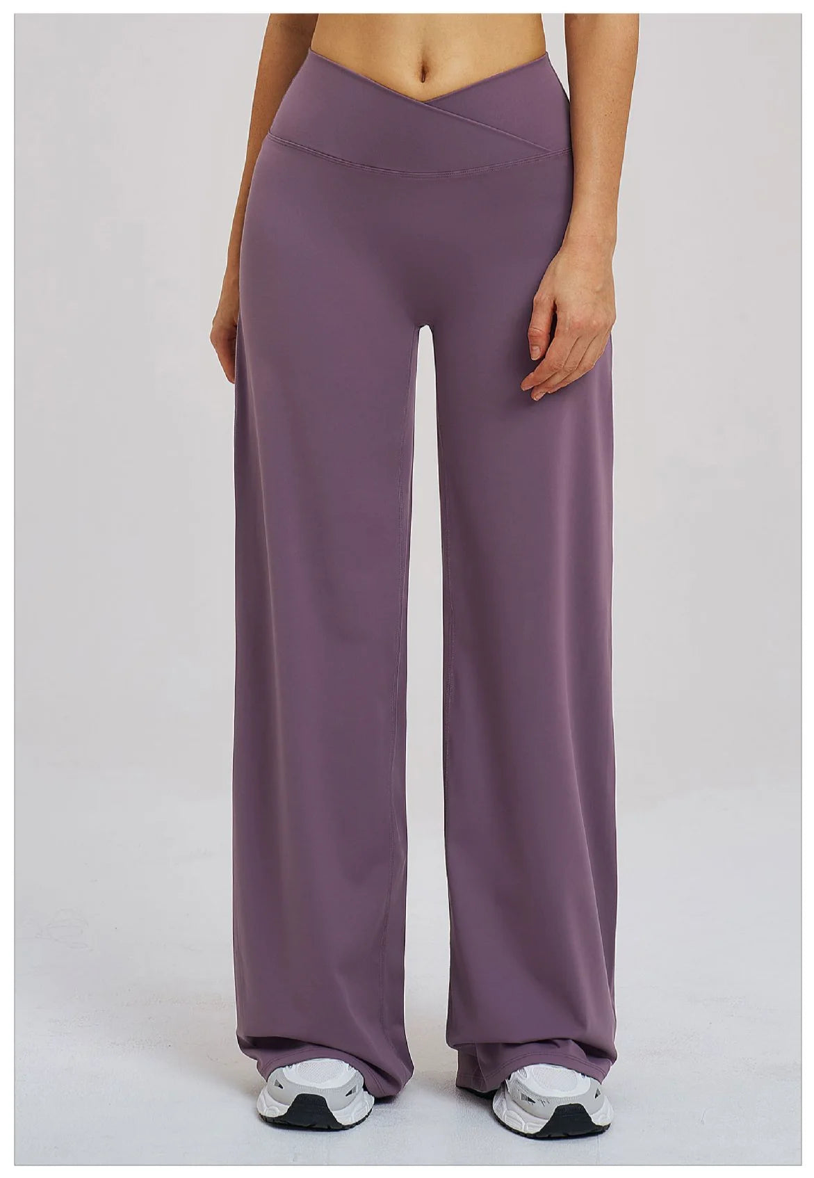 Yoga Flared Pants Women Sexy High Waist Wide Leg Pants Gym Fitness Bell Bottom Trousers Sports Flared Pants Latin Dance Trousers