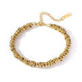 cmoonry High Quality Non-Fading Stainless Steel Jewelry Gold/Silver/Mix Color Beads Bracelets For Women
