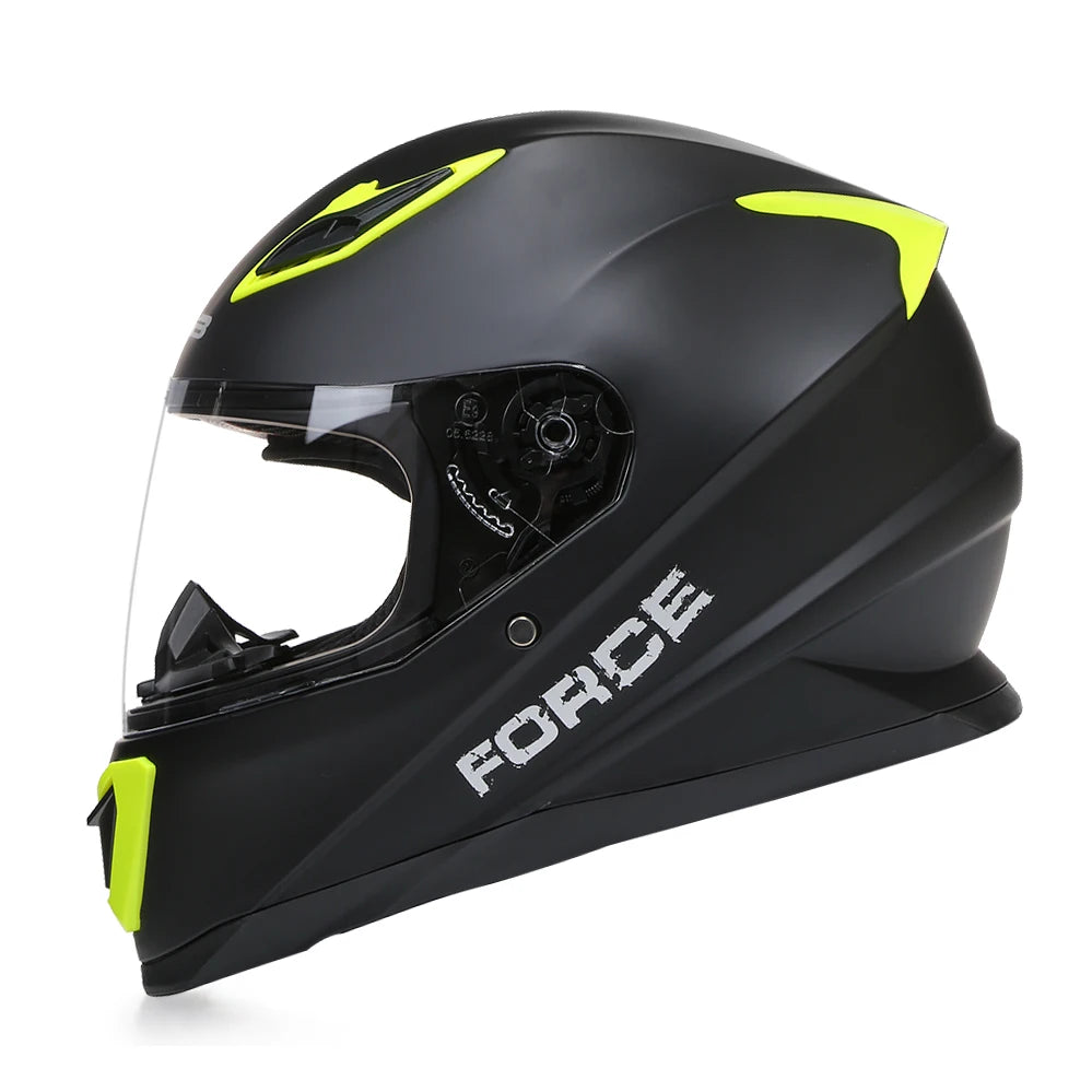DOT ECE Approved Full Face Helmet Motorcycle Helmet Helm Helmet Outdoor Full Face Riding Casco Moto Capacetes Helmets Unisex