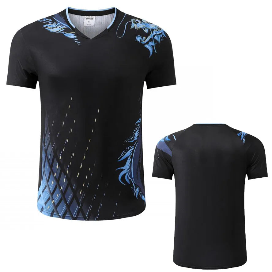Free Custom Name 2025 China Team Table Tennis Shirts Men Women, Children ping pong t shirt Table tennis clothes Badminton Shirts