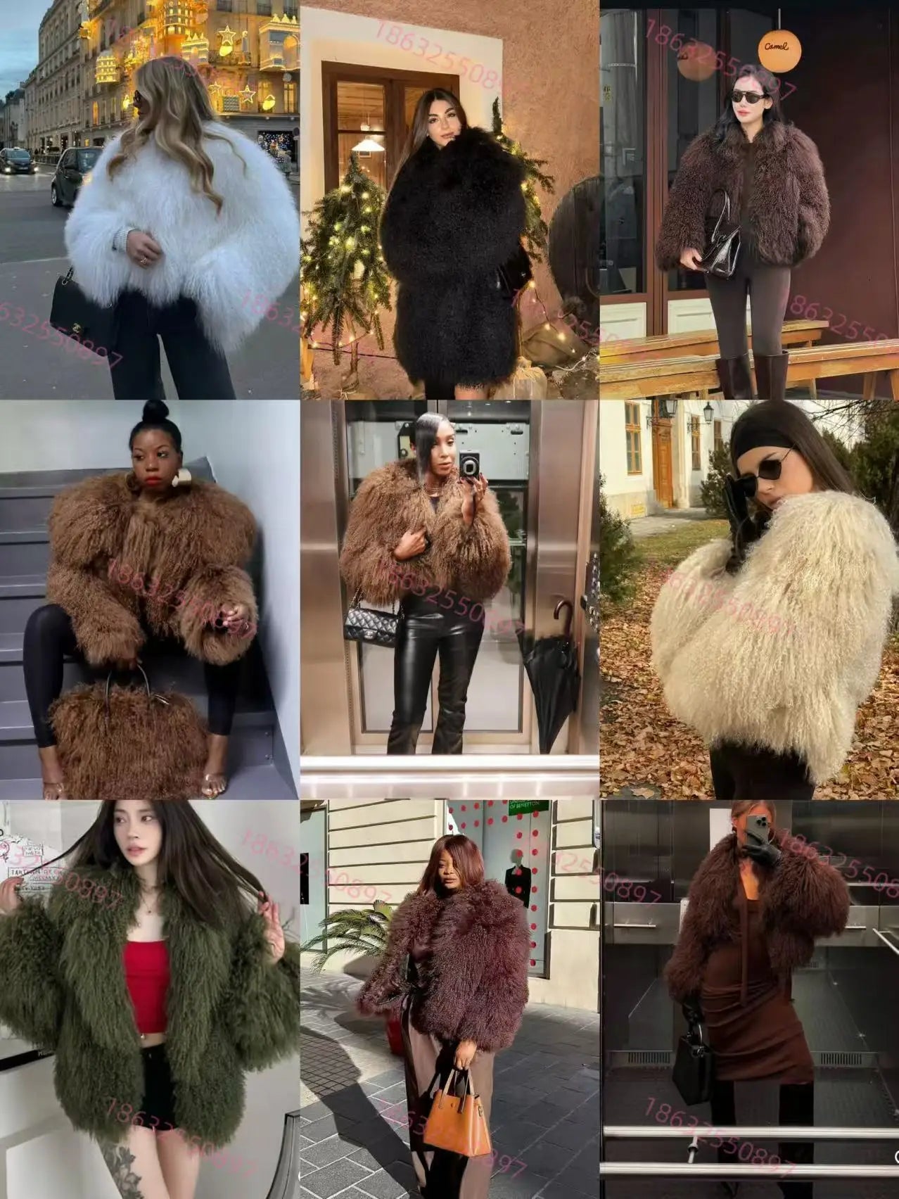Ins Claw Slippers Adults Winter Flip Flops Warm Fur Slides Fluffy Fuzzy House Shoes Unisex Animal Claw Slippers