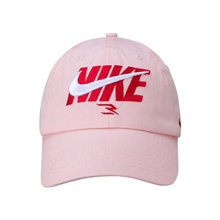 Nike 3Brand logo printed sports casual fashion trend cotton polyester fiber baseball cap for both men and women-N32543010GS-004