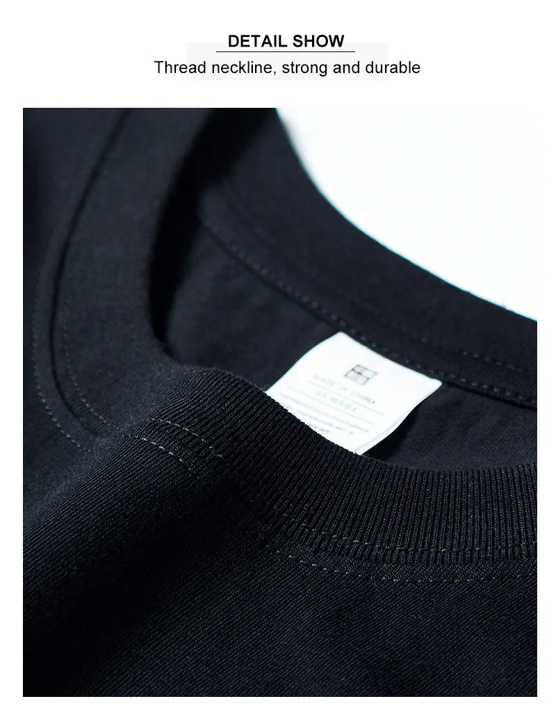 Summer Basic 100% Cotton Men Tank Tops Black White Gray