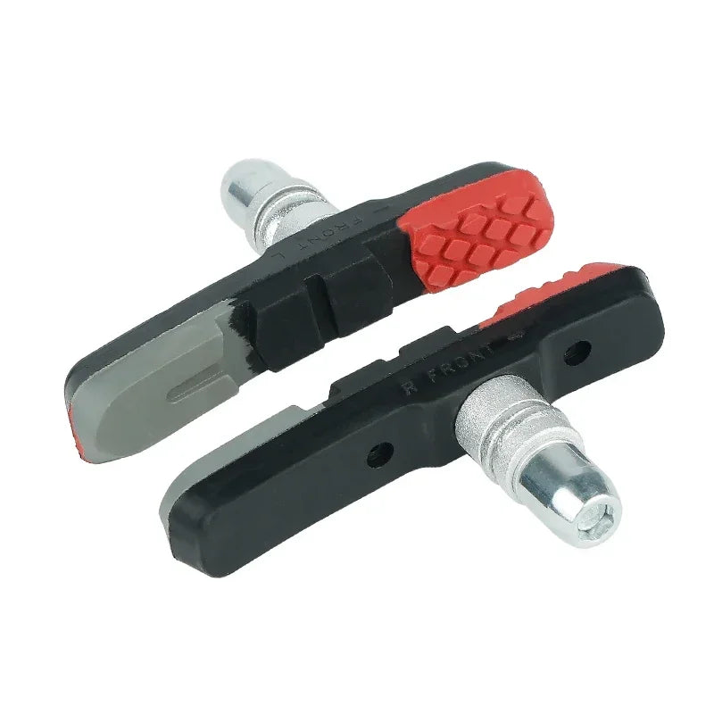 Robust Hard Wearing Rubber Blocks for MTB Linear Pull V Clamp Braking 70mm V-brake Pads for Metal Rim Wet Dry Conditions