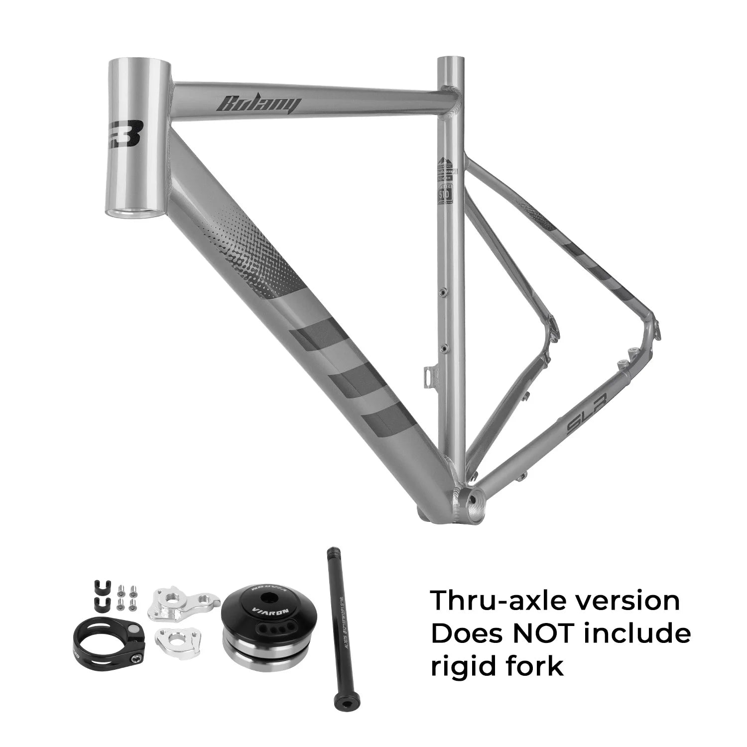 BOLANY Road Bike Frame Internal Cable Routing Disc Brake Compatible 10x135mm Quick Release Aluminum Alloy Road Bicycle Frame