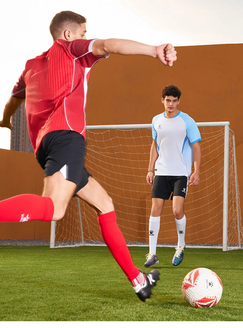 Kelme Men's Football Jersey Breathable Quick Drying Jersey Comprehensive Training Short Sleeved Top Customized Training Uniform